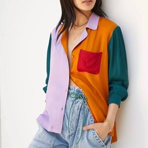 Farm Rio For Anthropologie Shirt